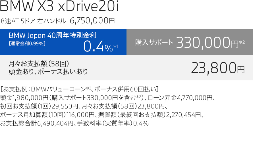 X3 xDrive price